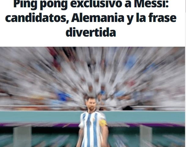 梅西凌晨接受采访惊讶德国出局:世界杯艰难又公平