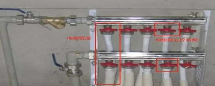地暖阀门开关示意图哪个方向是开