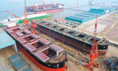 机构：中国11月新船订单量居全球之首，韩国位列第二