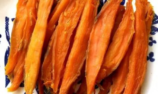 怎么做红薯干的方法 自制红薯干