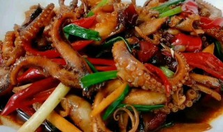 爆炒八爪鱼 爆炒八爪鱼怎么做美味好吃