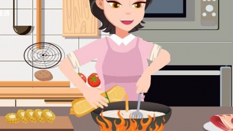 锅里有油可以直接加水吗