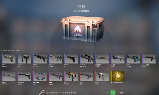 csgo开箱出货图图片