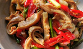 怎么炒出好吃的猪肚 如何炒出好吃的猪肚