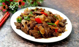 怎么炒牛肉好吃不辣 炒牛肉好吃不辣的做法