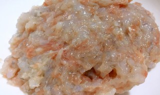 怎么做新鲜虾仁馅 新鲜虾仁馅的做法介绍