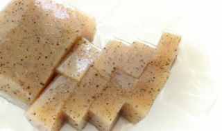 新鲜魔芋怎么做魔芋豆腐 魔芋豆腐的做法