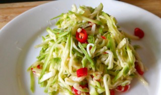 新鲜菜葫芦怎么做凉拌吃 新鲜菜葫芦如何做凉拌吃