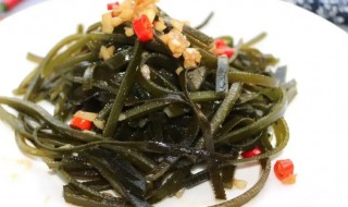 海带丝泡发还要煮多久才能吃 海带介绍