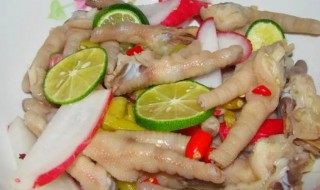 自制泡鸡脚煮多久熟了才能吃 自制泡鸡脚煮几分钟熟了才能吃