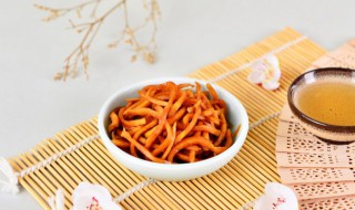 宿迁疙瘩丝怎么炒好吃 疙瘩丝怎么炒好吃