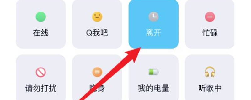 qq离开是什么意思