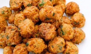 怎么做素丸子好吃 外酥内嫩炸素丸子家常做法