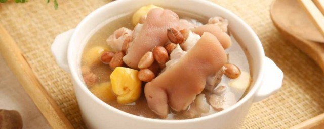 猪脚和什么煲汤比较好吃 猪脚和啥煲汤比较好吃
