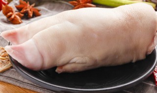 猪脚一般炖多久时间 猪脚一般炖几分钟合适呢