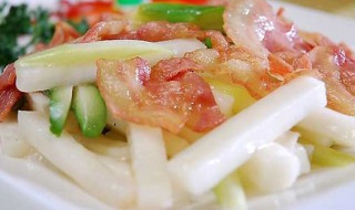 怎么炒山药好吃 腊肠炒山药的做法