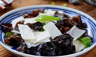 山药木耳怎么做 山药炒木耳的做法