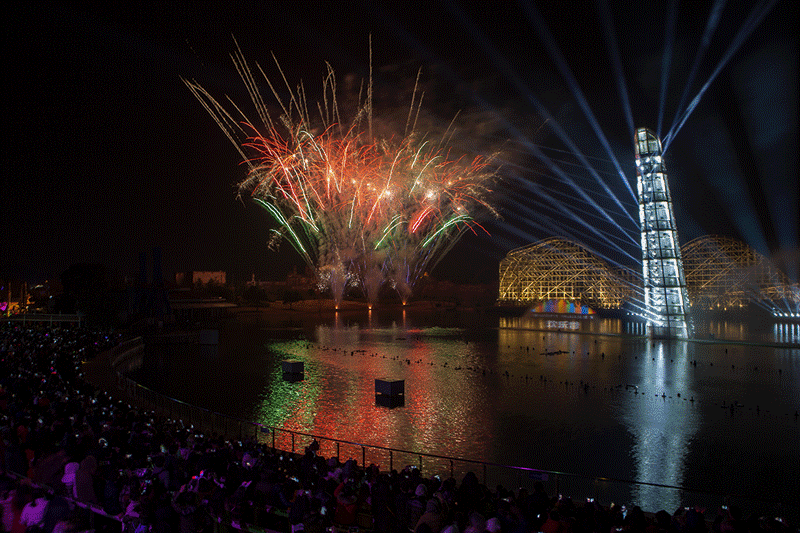 上海春节哪里可以看烟花