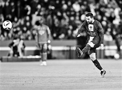 梅西收获新年第一球