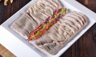 煮猪肚肉放什么调料 煮猪肚的做法