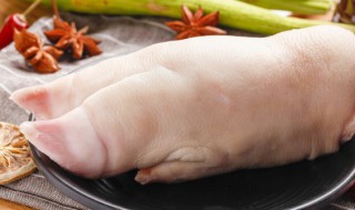 煮猪蹄时放什么调料会好吃 制作猪蹄需要放的调料