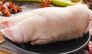 猪蹄怎么炖烂 猪蹄炖烂方法