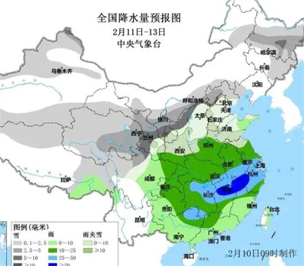 又一波大范围的风雪到达中东部