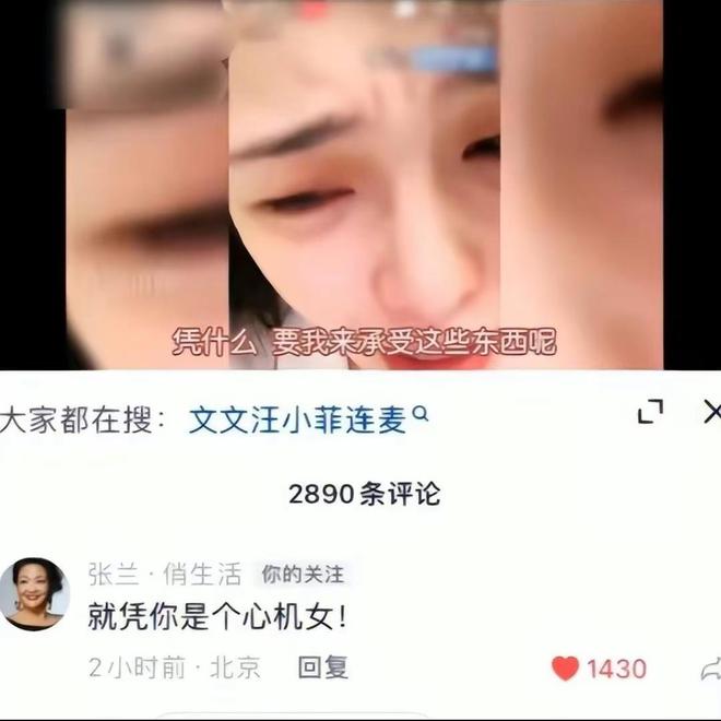 张颖颖喊话张兰:所有的东西都有记录 别再逼我了