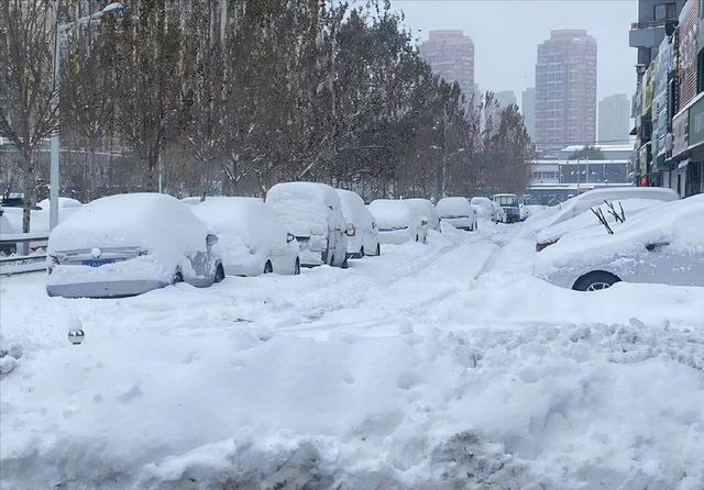 辽宁网友拍到少见“雷打雪”现象