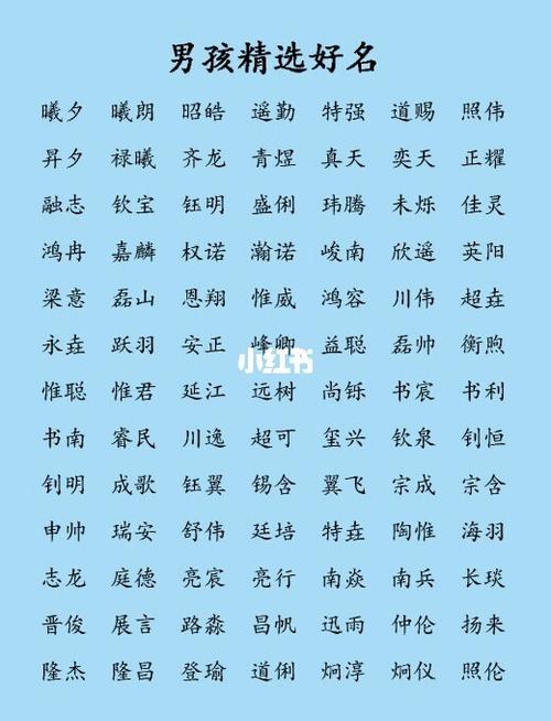 好听的男宝宝名字（好听男宝宝名字大全）