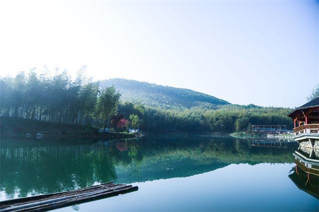 金坛茅山风景区(常州金坛茅山以水为幕花为笔)