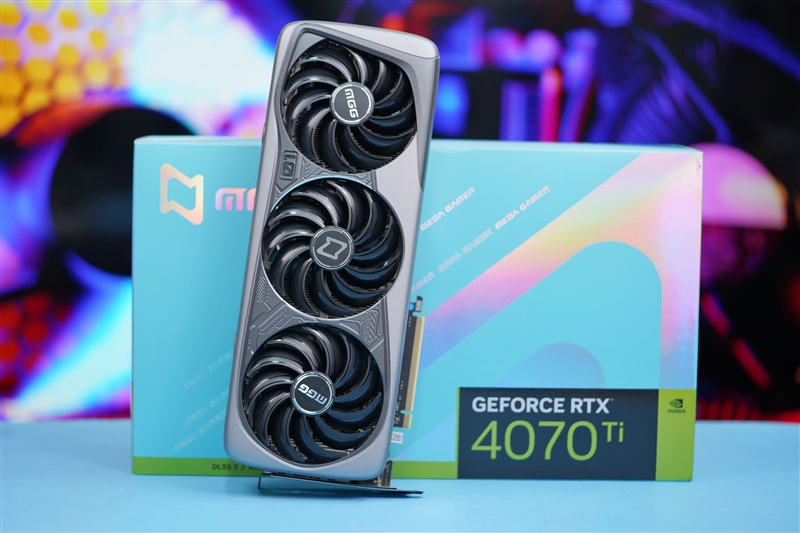 5风扇散热360W高能释放！铭瑄RTX4070Ti MGG OC 12G显卡评测：冲击高端要成了