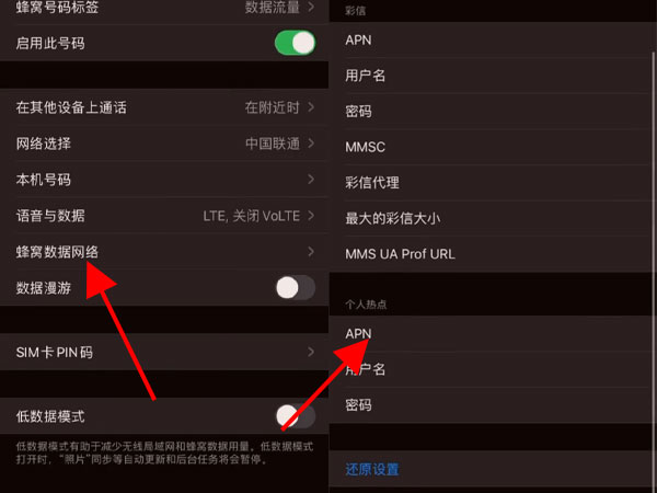 苹果手机apn怎么设置?苹果手机apn设置方法介绍截图