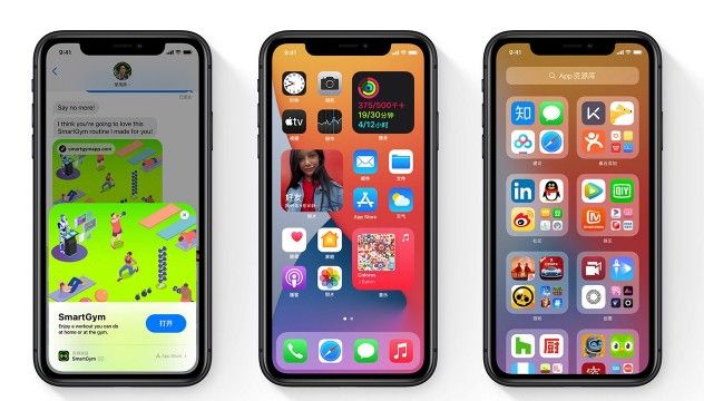 ios14桌面布局怎么好?看ios14桌面布局设置推荐截图