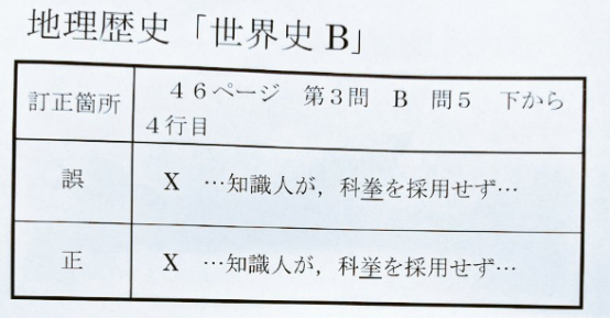 日本高考世界史考题将“科举”印成“科拳”成热搜，日网友：以拳代笔