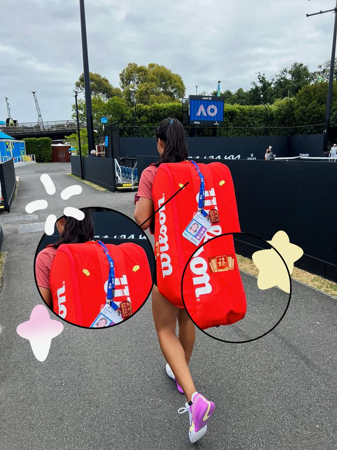 郑钦文首轮横扫加尔菲，“中国福”带来好运