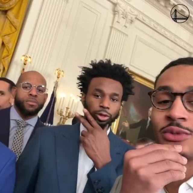 普尔白宫自拍：在线统计造访白宫次数 库里3次领衔