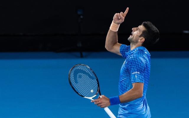 德约重返澳网豪取22连胜，自信可战胜任何球员