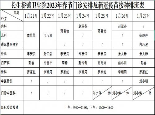 2023春节重庆市南岸区第三人民医院门诊安排