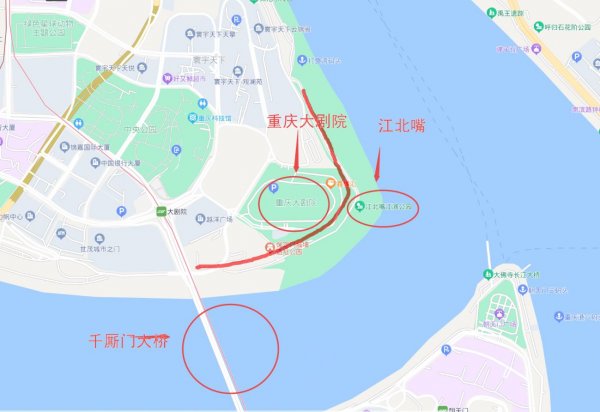 2023重庆除夕烟花秀江北最佳观赏地点+攻略