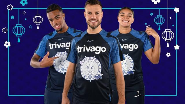 庆祝农历新年，切尔西将在对富勒姆赛前热身中穿上兔年特别款球衣