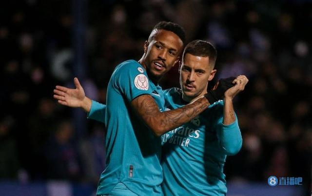 同在2019年夏加盟，米利唐皇马生涯打进8球超越阿扎尔的7球