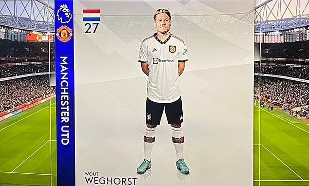 邮报：天空体育赛前介绍首发时，将韦霍斯特的头P在其他球员身上