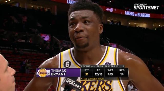 托马斯-布莱恩特：我们葬送了第二节 下半场我只是想要打出侵略性