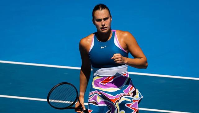 10战全胜一盘未失!萨巴伦卡横扫过关,生涯首进大满贯决赛