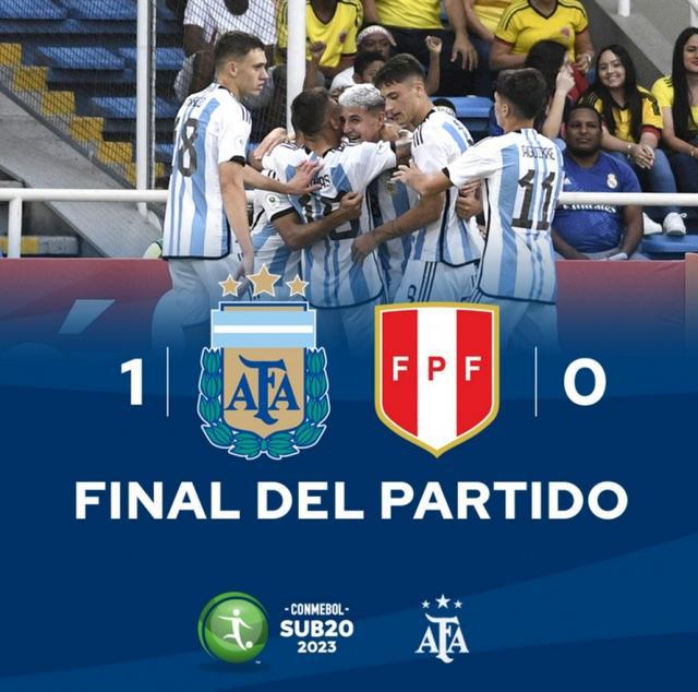 1比0击败秘鲁，阿根廷U20南青赛两连败后终迎首胜