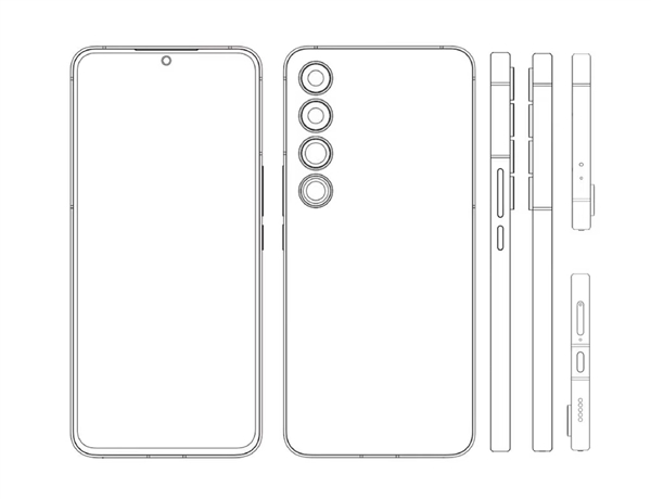 魅族20外观设计现身:极窄直屏边框颜值在线