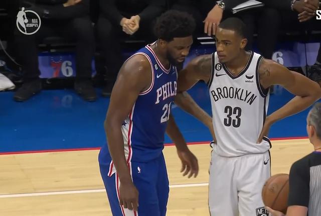 恩比德谈与赵四对喷:他说了不该说的话 我让他当我面再说一遍