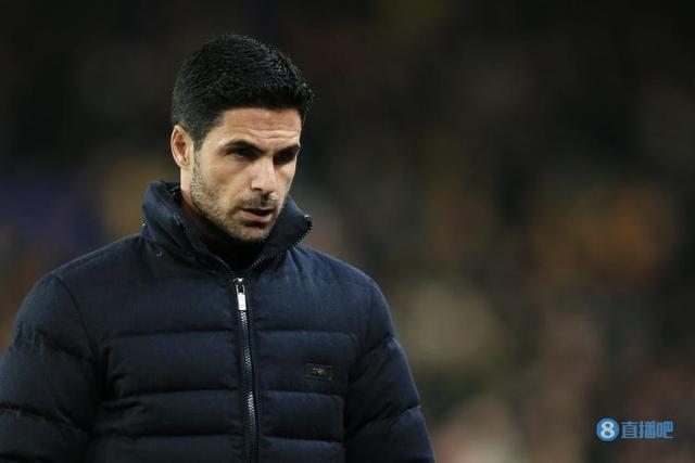 阿尔特塔执教阿森纳对阵曼城1胜6负，进3球丢15球